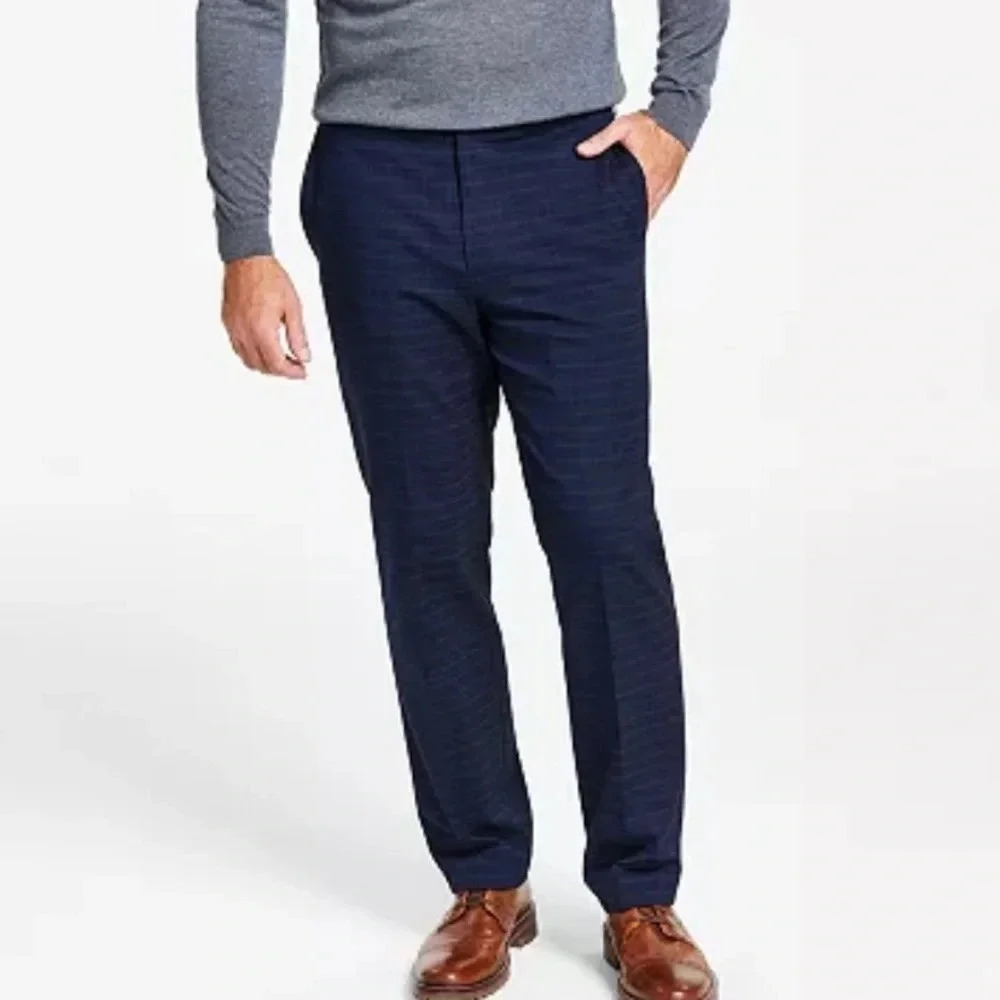 Lauren‎ Ralph Lauren Men's Classic-Fit UltraFlex Stretch Check Dress Pant…